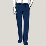 navy blue slacks image